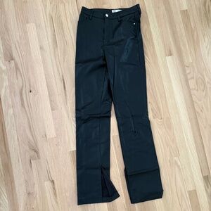 Zara Faux Leather Pants